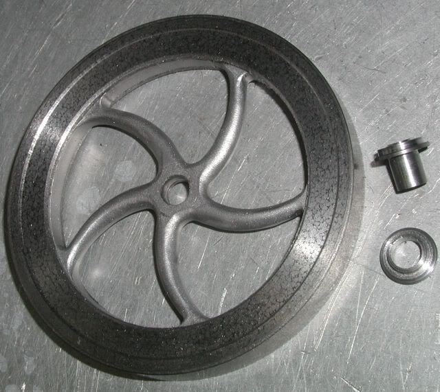 Fabing a curved spoke flywheel Home Model Engine Machinist Forum